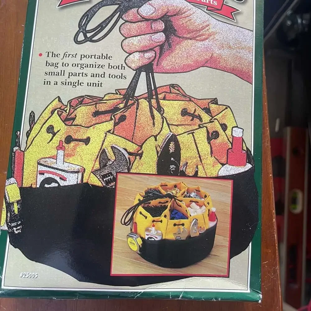 Vintage Bucket Boss Super Chutes Tool & Small Parts‎ Organizer Bag #25005 - Picture 2 of 6